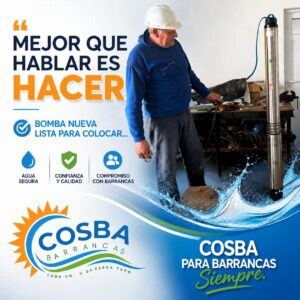 cosba-1-300x300 Nueva bomba de Agua lista para ser colocada